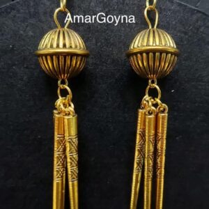 Stylish Oxidized Bead Jhumka for Women & Girls - Image 1