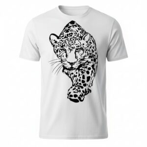 Hand Painted Jaguar on Chest - Image 3